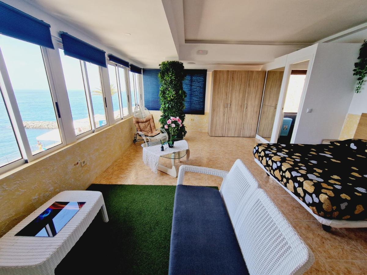 First Line Of The Ocean, 3 Bedrooms & Free Wifi Playa de las Américas Exterior foto
