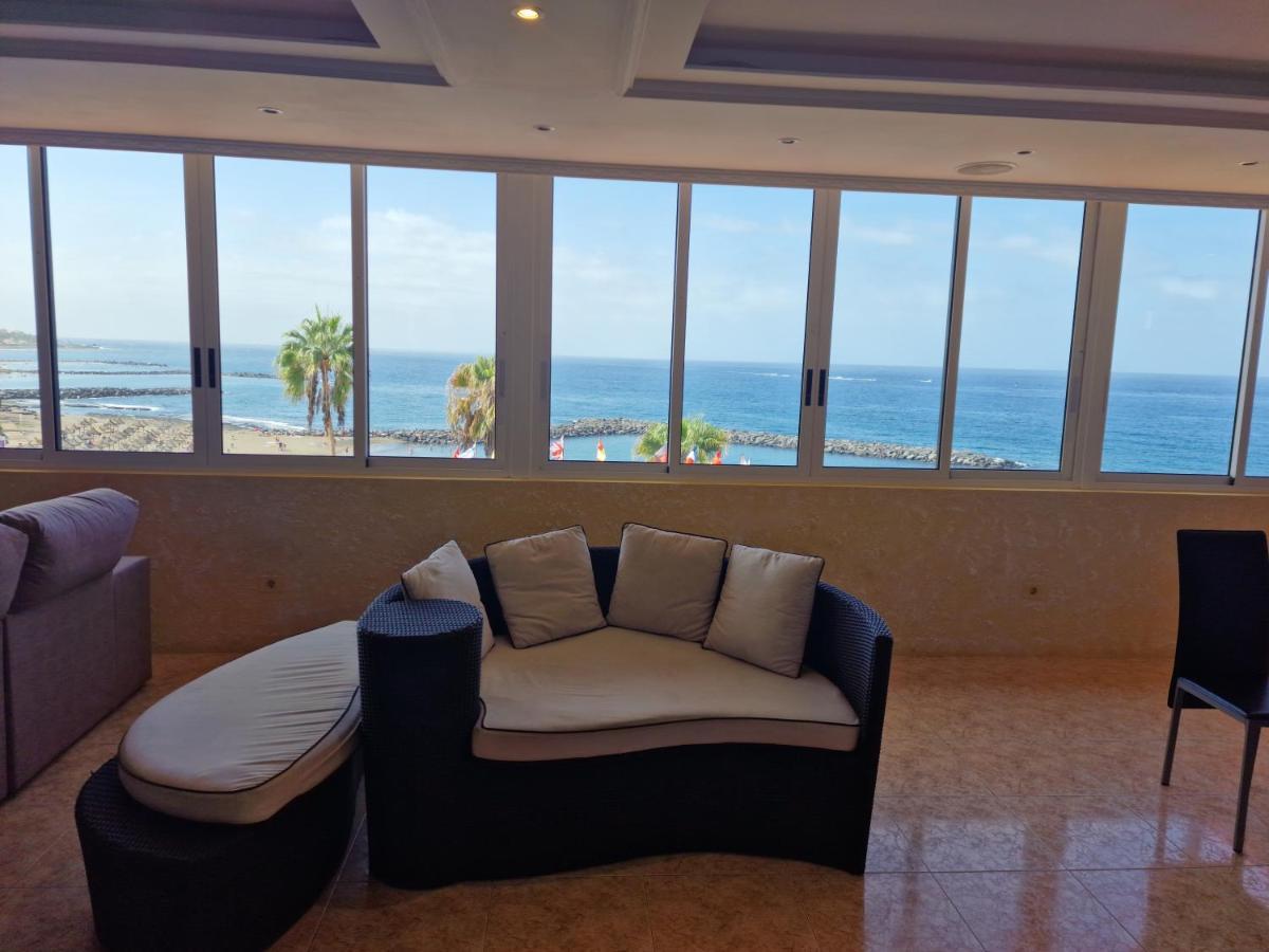 First Line Of The Ocean, 3 Bedrooms & Free Wifi Playa de las Américas Exterior foto