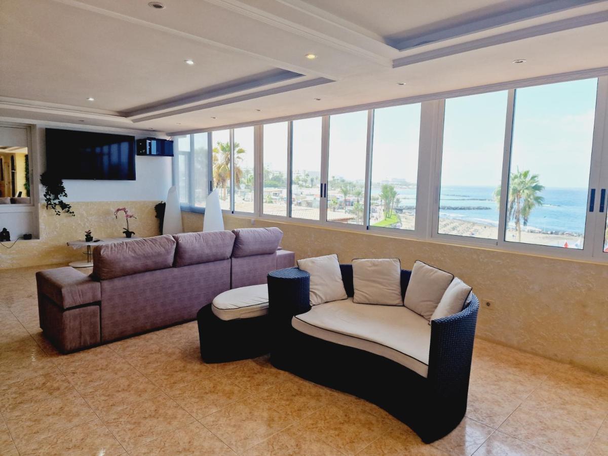 First Line Of The Ocean, 3 Bedrooms & Free Wifi Playa de las Américas Exterior foto